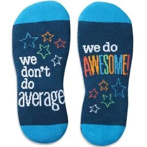 We Don't Do Average, We Do Awesome "toe"-tally Awesome Ankle Socks